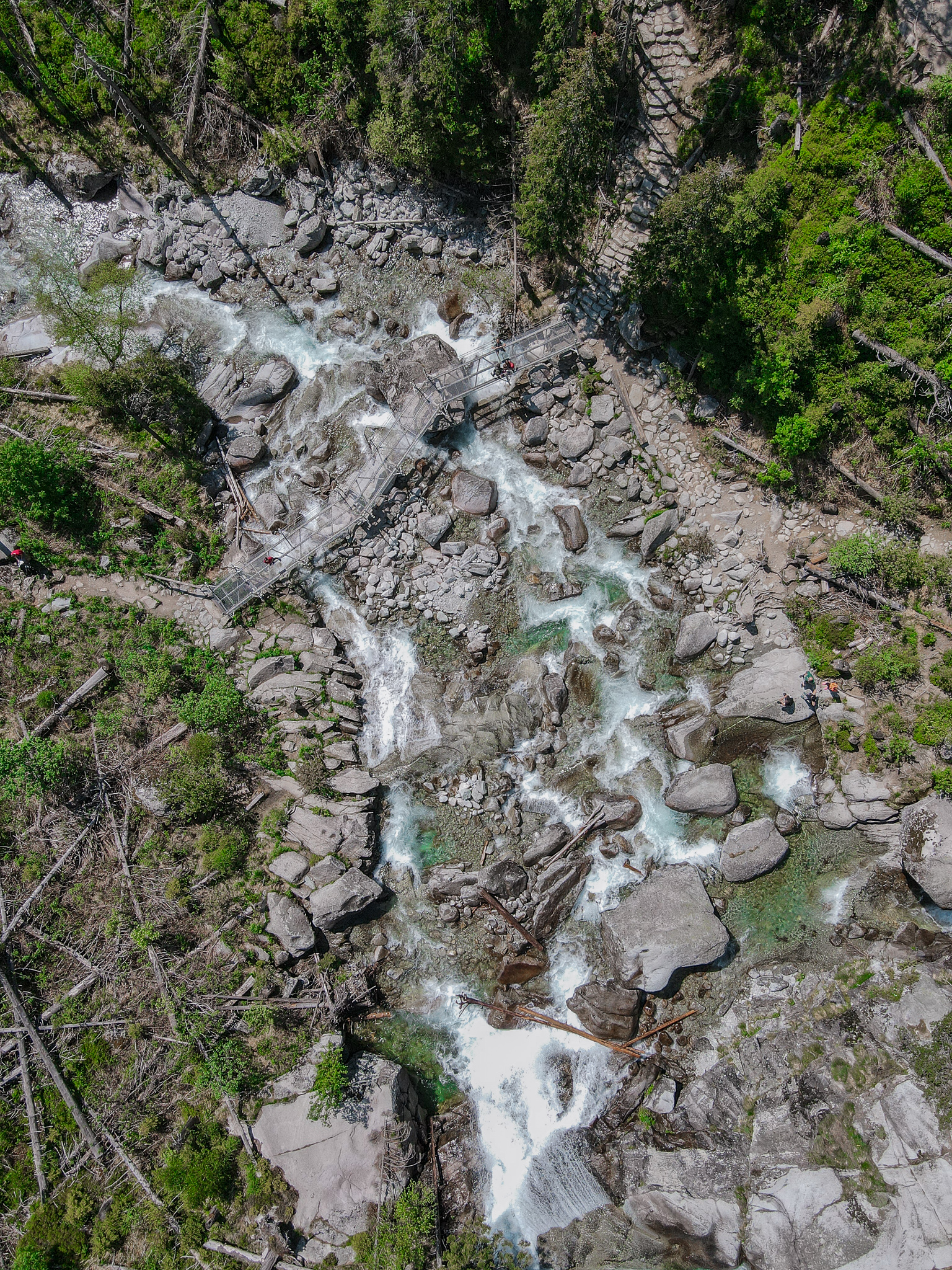 Studenovodské watervallen, Slowakije